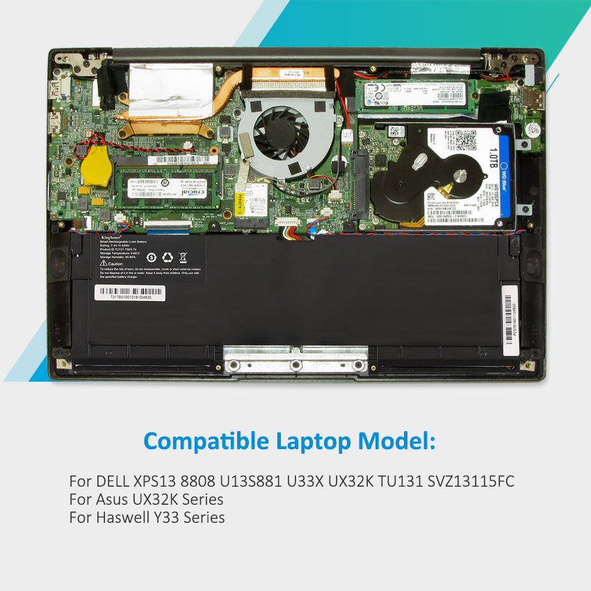 DELL-TU131-TS63-74-7.4V-45WH-Laptop-Battery