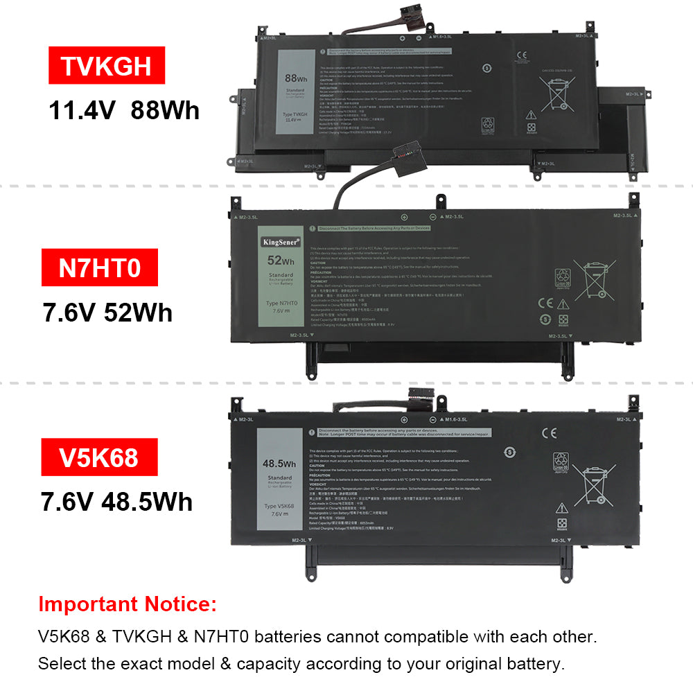 DELL-TVKGH-11.4V-88Wh-Laptop-Battery