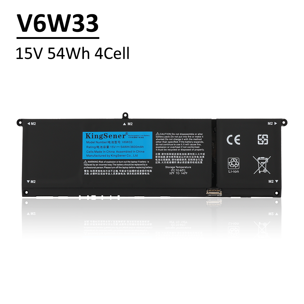 DELL-V6W33-15V-54WH-Laptop-Battery