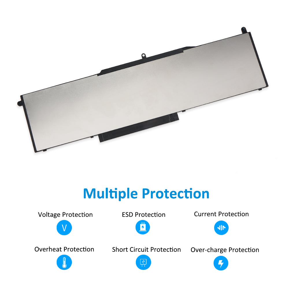 Kingsener VG93N 92WH 筆記本電池適用於戴爾 Precision 15 3520 3530 適用於戴爾 Latitude 5591 5495 5590 5580 5490 5480