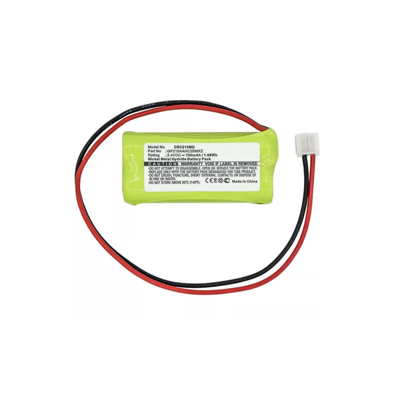 DENTSPLY -GP210AAHC2BMXZ-700mAh-Medical-Battery