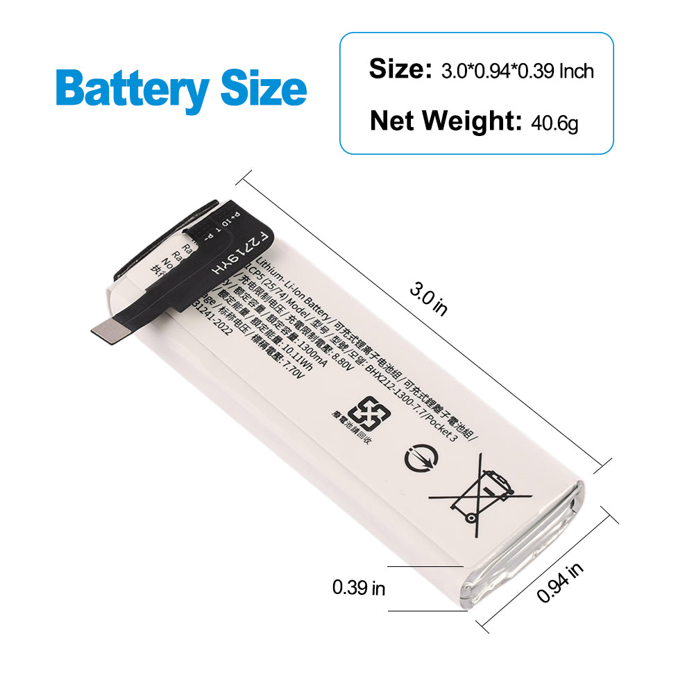 DJI-BHX212-7.7V-1300mAh-Camera-Battery