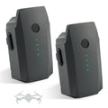 G-MVP twin pack drone battery 11.4V 3830mAh 43.6Wh compatible with DJI Mavic Pro grey and white