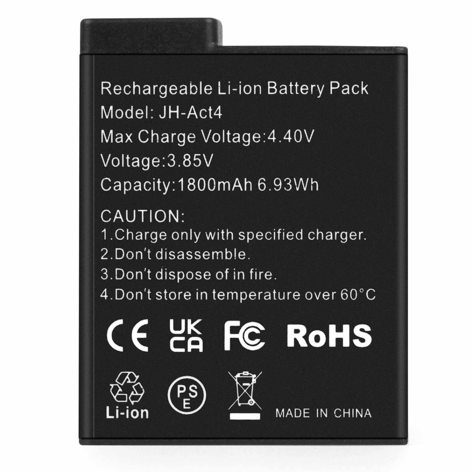 DJI-JH-Act4-3.85V-6.93Wh-Camera-Battery