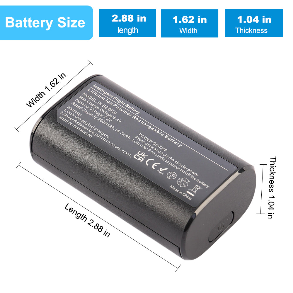 DJI-JH-BZX900-7.2V-18.72WH-Drone-Battery