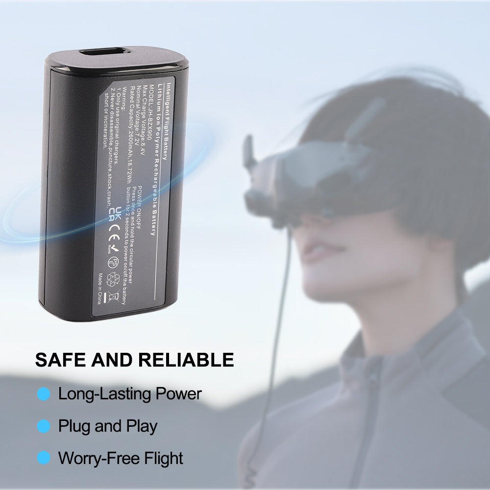 DJI Goggles 2 FPV Goggles V2 Battery JH-BZX900