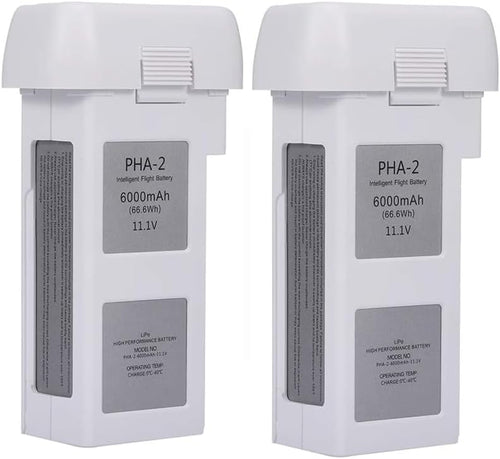 2 PCS PHA-2 Intelligent Flight Battery For DJI Phantom 2 vision+ Drone 6000mAh