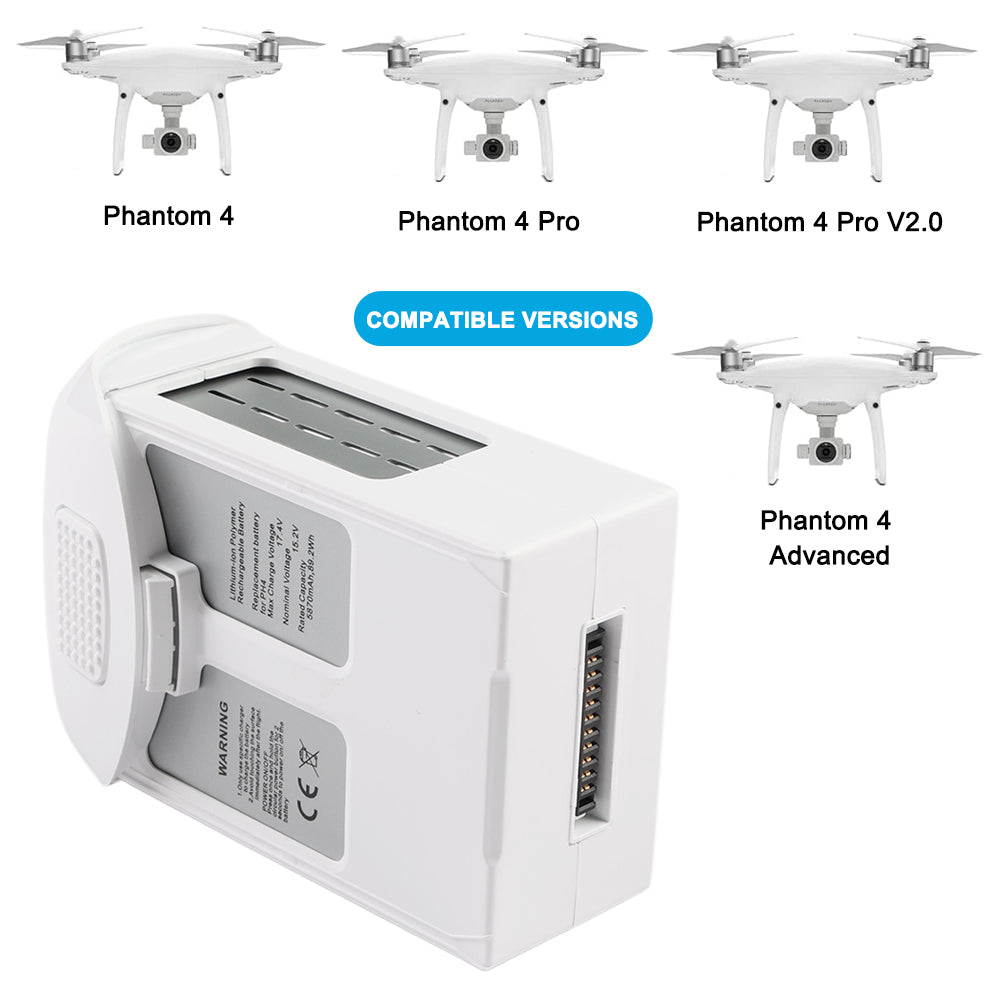 【リモートID免除】DJI Phantom4 Pro ＋バッテリー4本他 Phantom 4/PH4 Replacement Battery For DJI Phantom 4 Series Drones