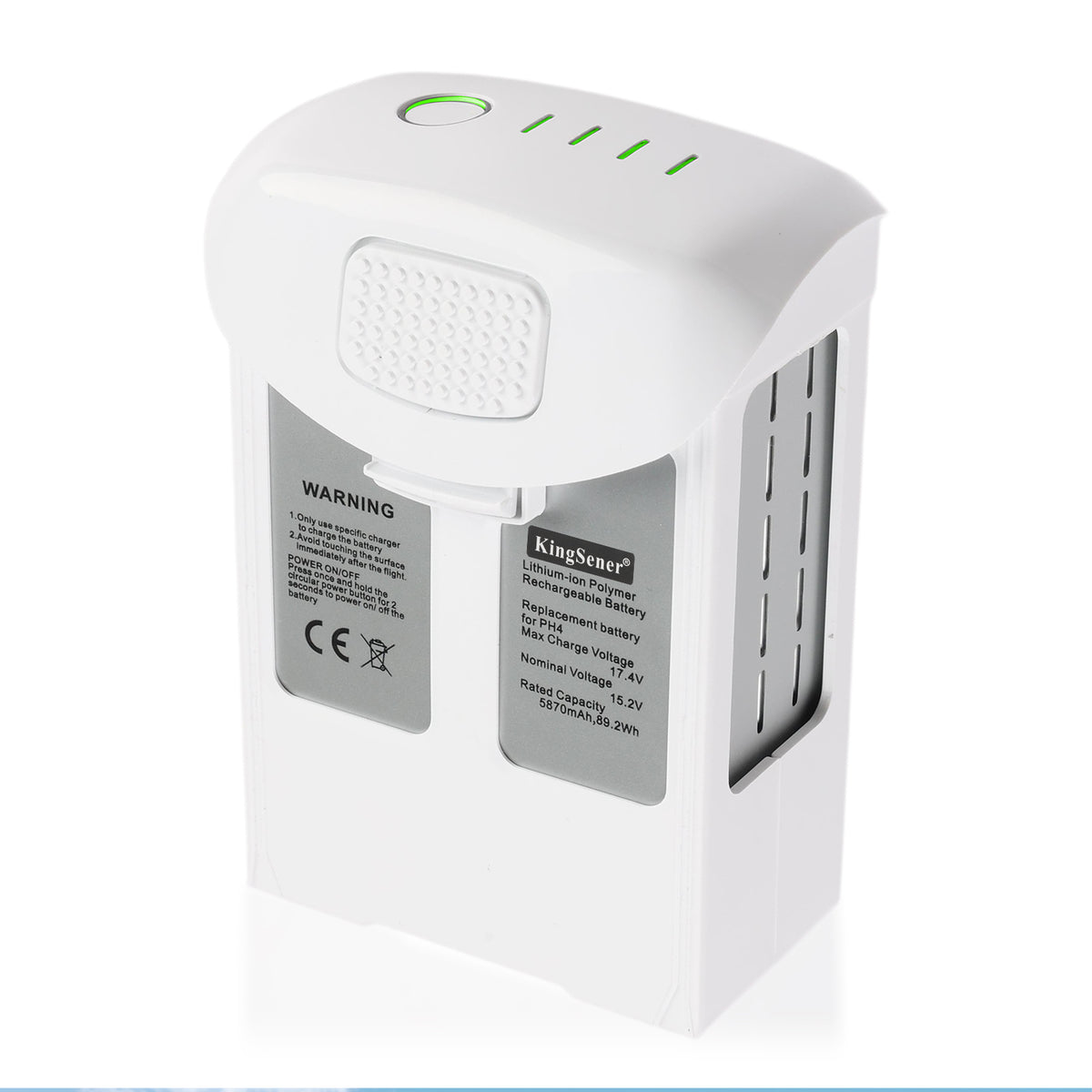 KingSener PH4 replacement drone battery 15.2V 5870mAh 89.2Wh intelligent flight battery for DJI