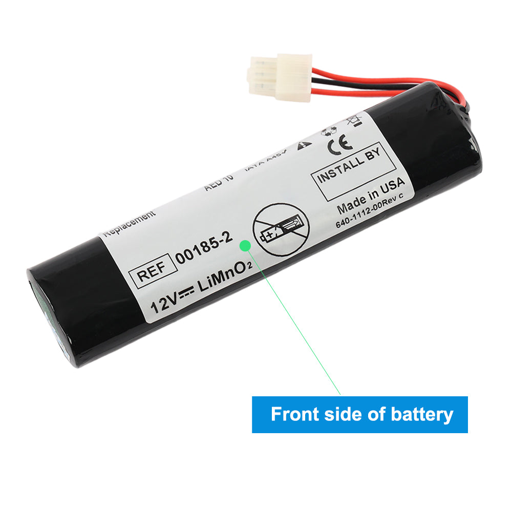 Defibrillator-00185-2-2800mAh-Medical-Battery