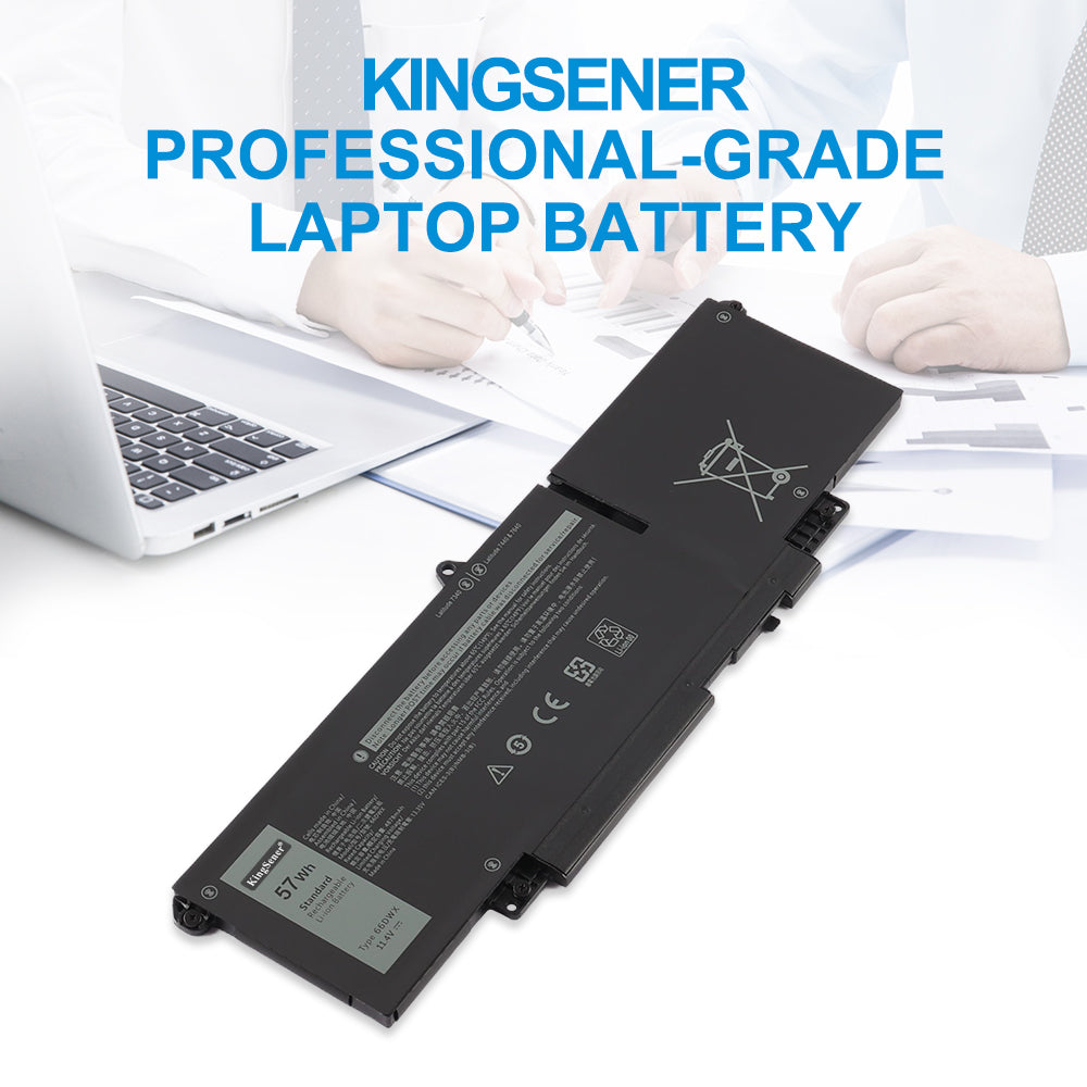 Dell-66DWX-11.4V-57Wh-Laptop-Battery