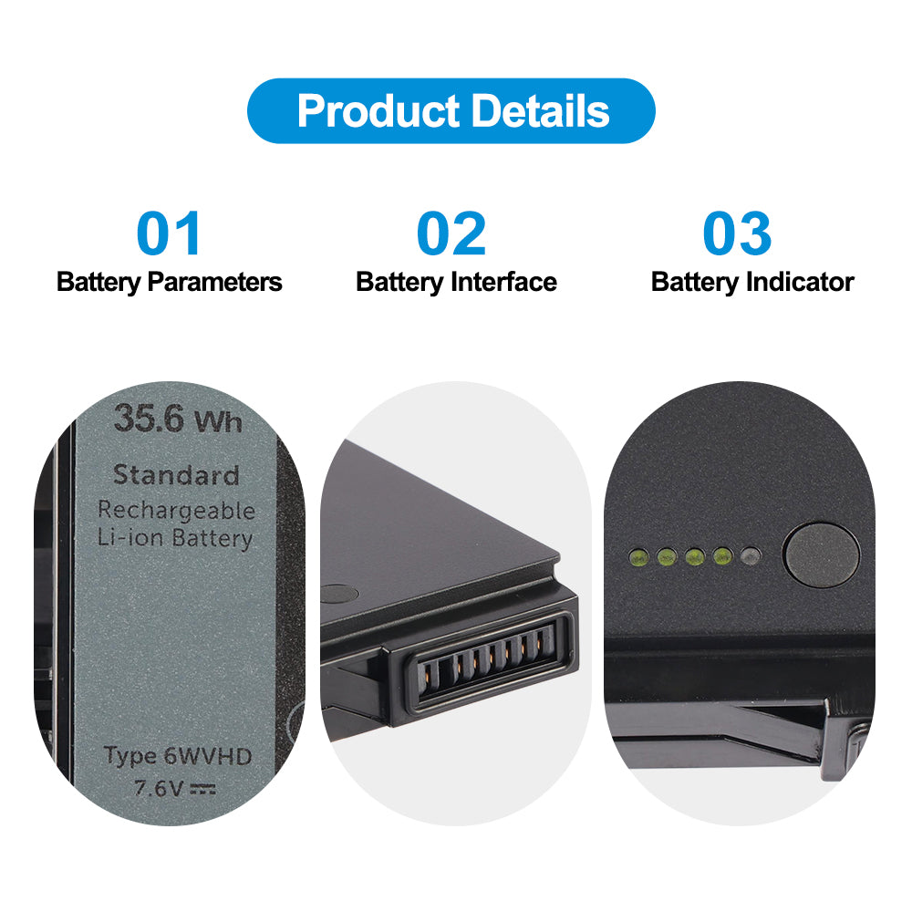 Dell-6WVHD-7.6V-35.6Wh-tablet-battery