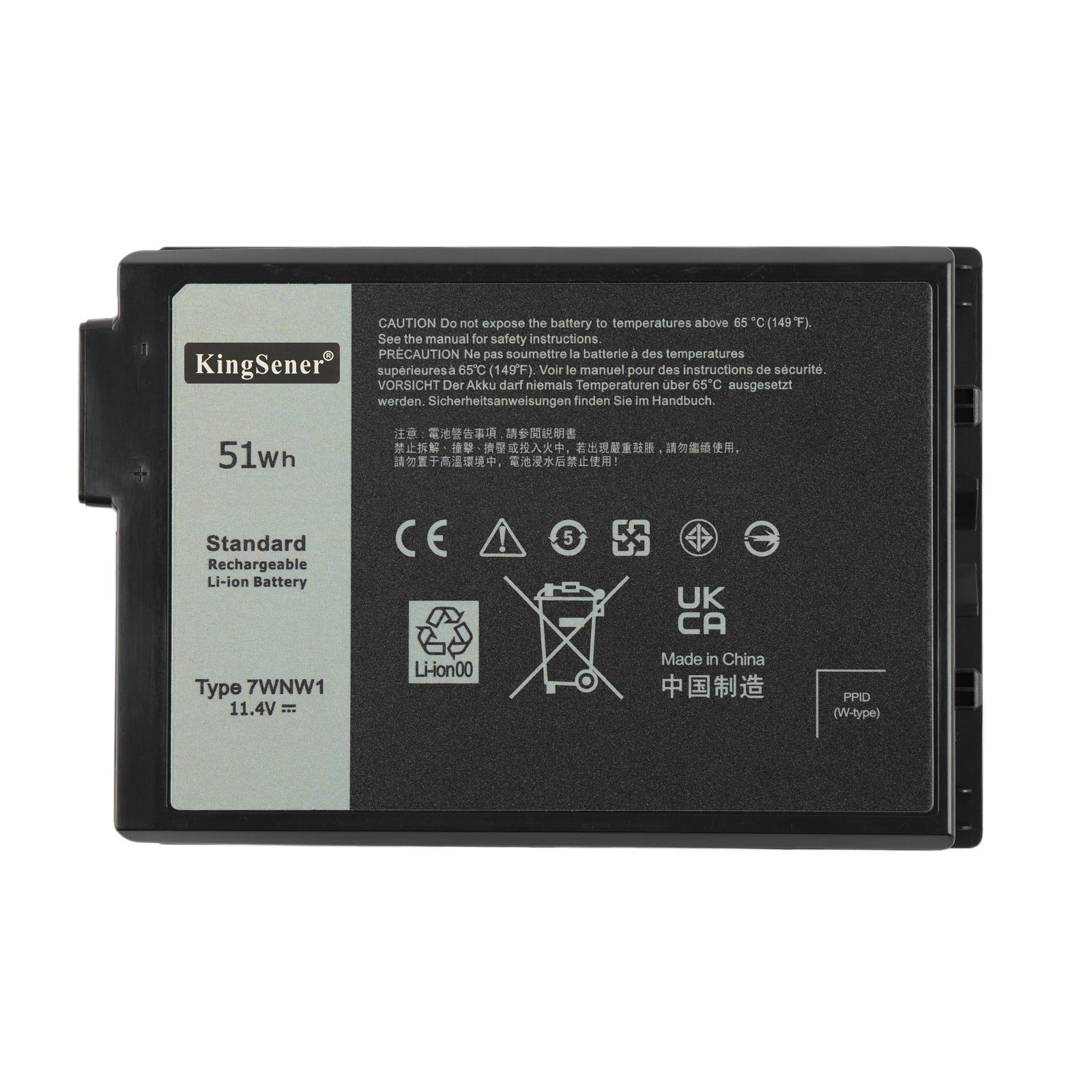 Dell-7WNW1-11.4V-51Wh-Laptop-Battery