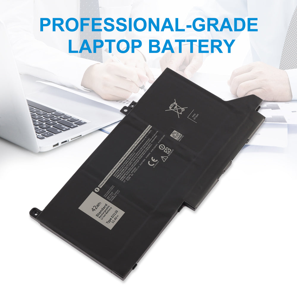 DJ1J0 Battery for Dell Latitude 7280 7380 7480 7490 | 42Wh
