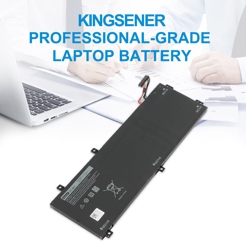 KingSener professional-grade DELL H5H20 replacement laptop battery 11.4V 56Wh for Alienware