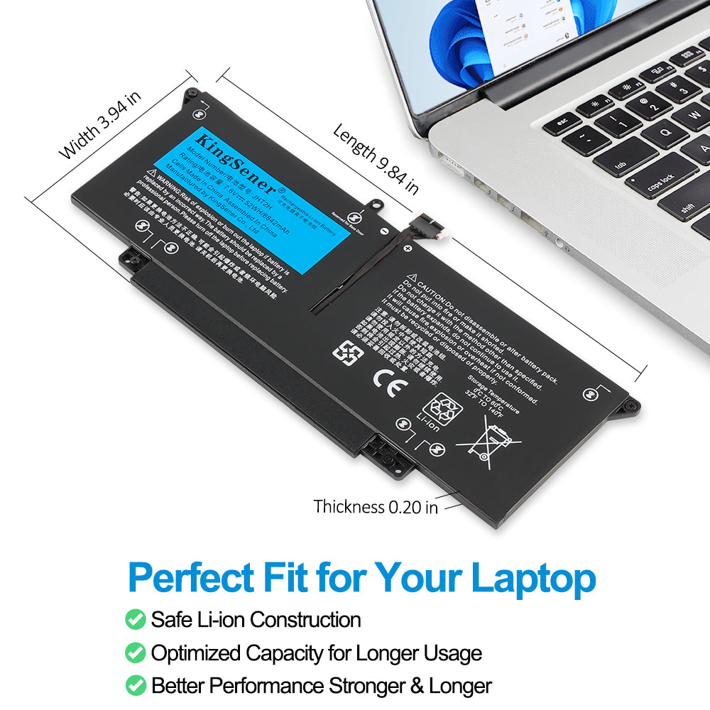 Dell-JHT2H-7.6V-39Wh-Laptop-Battery