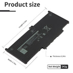 Dell-MXV9V-7.6V-60WH-Laptop-Battery-LUSONBAY