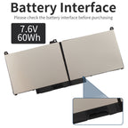 Dell-MXV9V-7.6V-60WH-Laptop-Battery-LUSONBAY