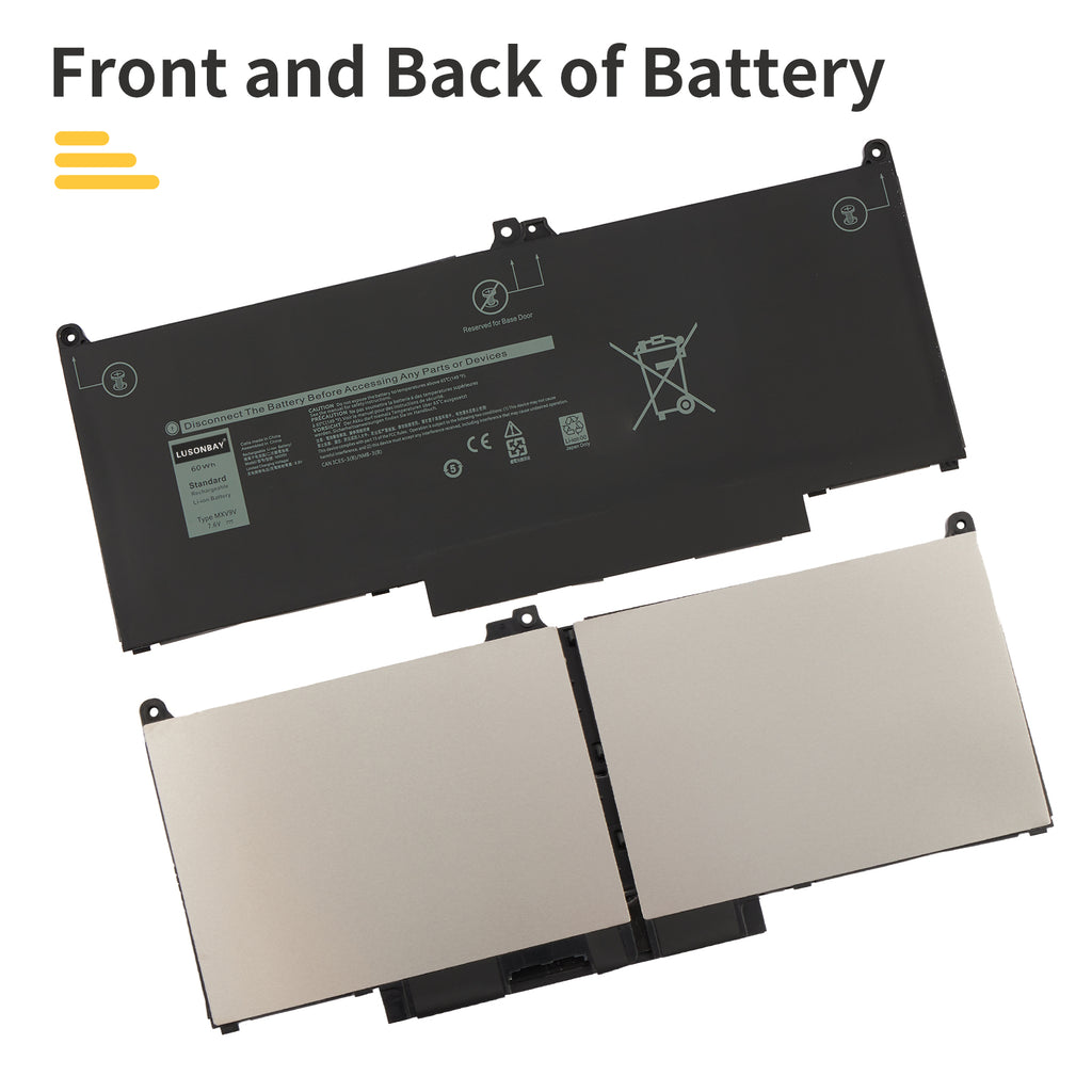 Dell-MXV9V-7.6V-60WH-Laptop-Battery-LUSONBAY