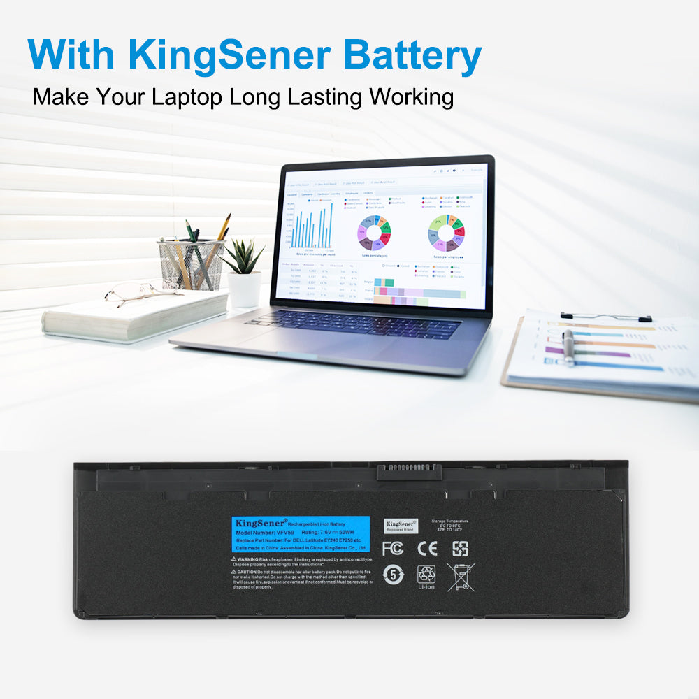 Dell-VFV59-7.6V-52Wh-Laptop-Battery