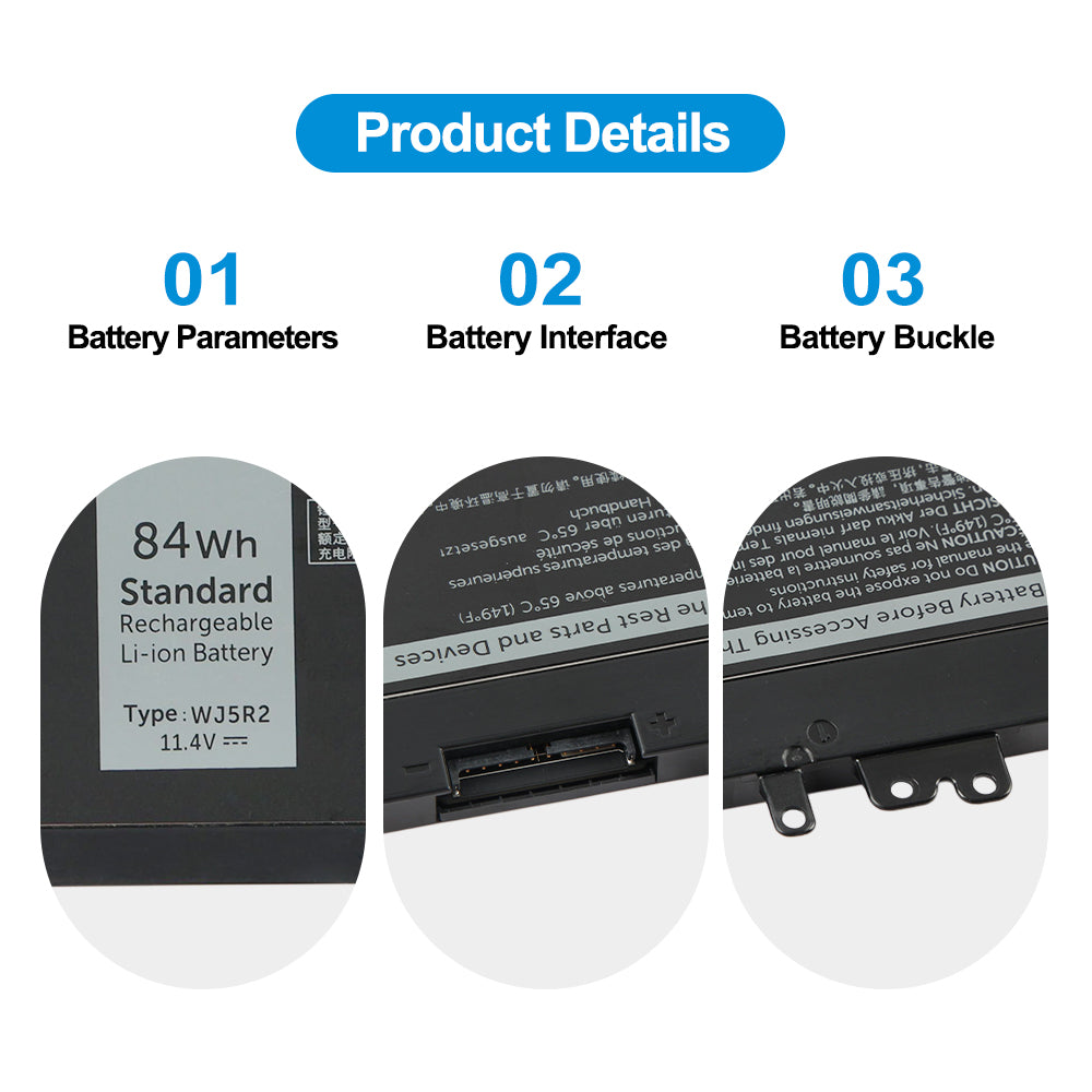 Dell-WJ5R2-11.4V-84Wh-Laptop-Battery