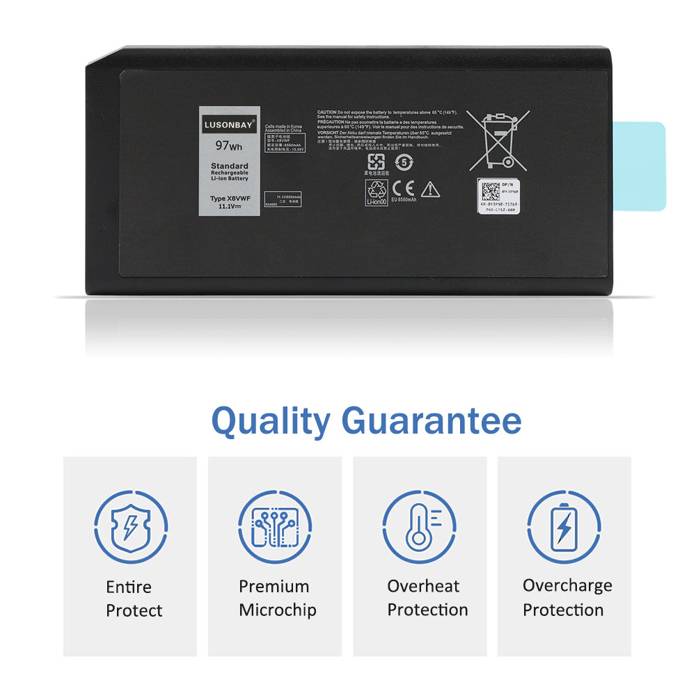 Dell-X8VWF-11.1V-97WH-Laptop-Battery-LUSONBAY