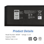 Dell-X8VWF-11.1V-97WH-Laptop-Battery-LUSONBAY