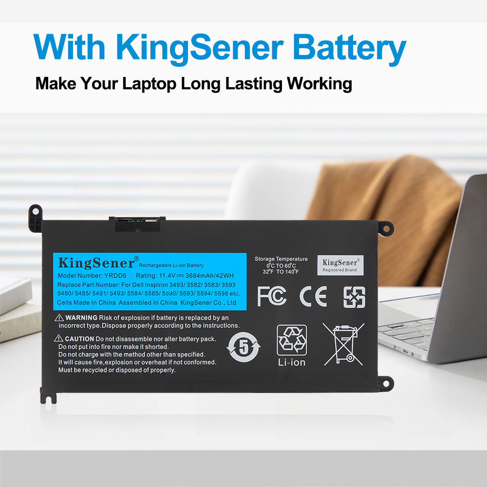 Dell-YRDD6-11.4V-42Wh-Laptop-Battery