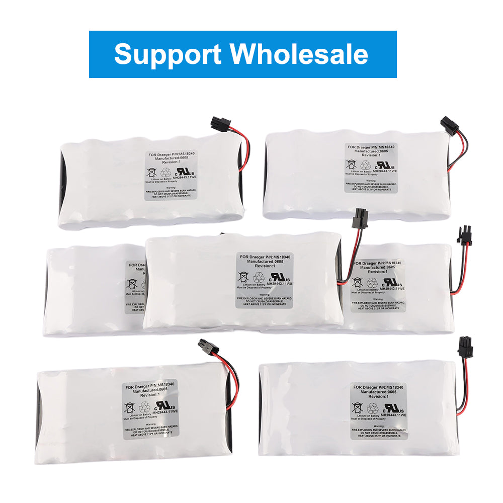 Draeger-MS18340-14.4V-74.88Wh-Medical-Battery