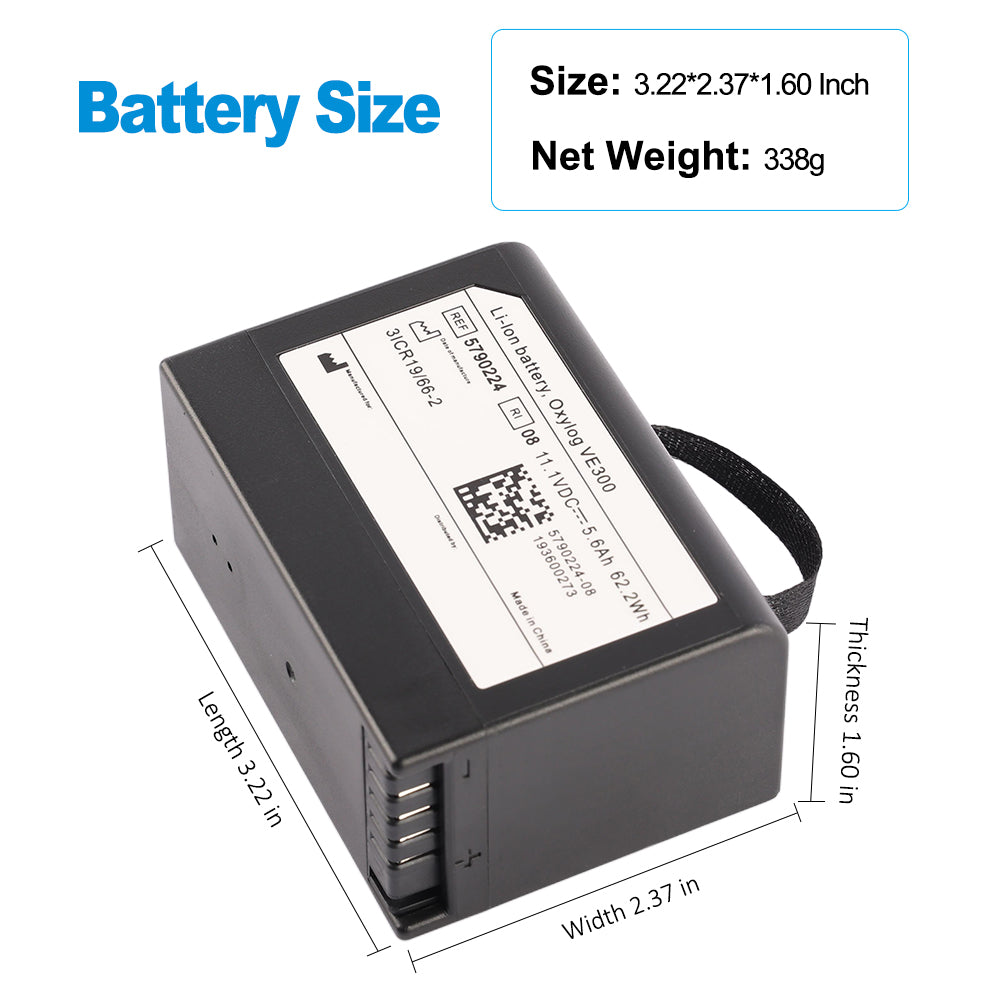 Drager-5790224-11.1V-62.2Wh-Medical-Battery