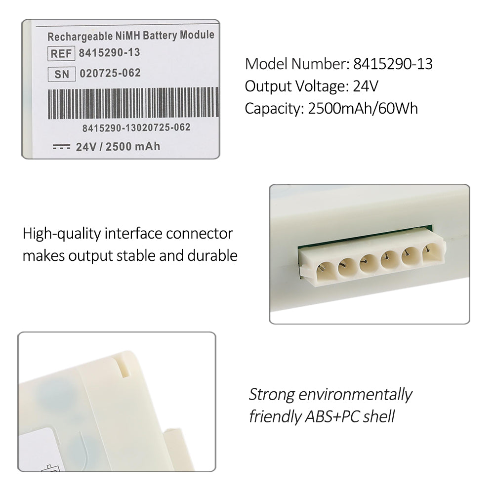 Drager-8415290-13-2500mAh-Medical-Battery