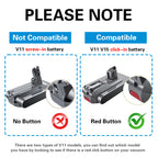 Replacement Battery For Dyson Vacuum Cleaner V11 SV15  SV16 SV17 SV22 SV29 SV47 - Please Note