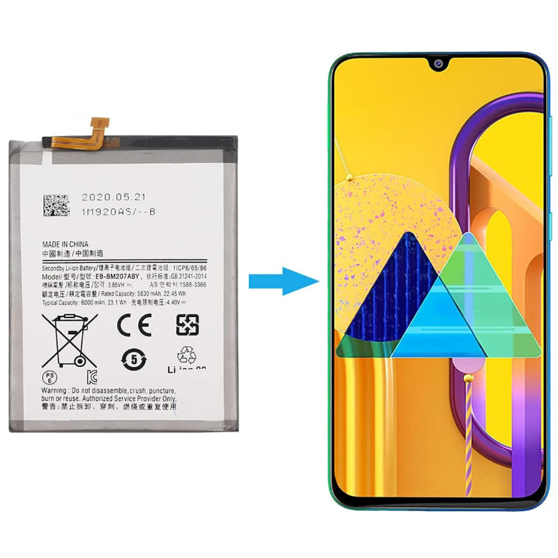 EB-BM205ABY-3.85V-6000mAh-Samsung-Phone-Battery