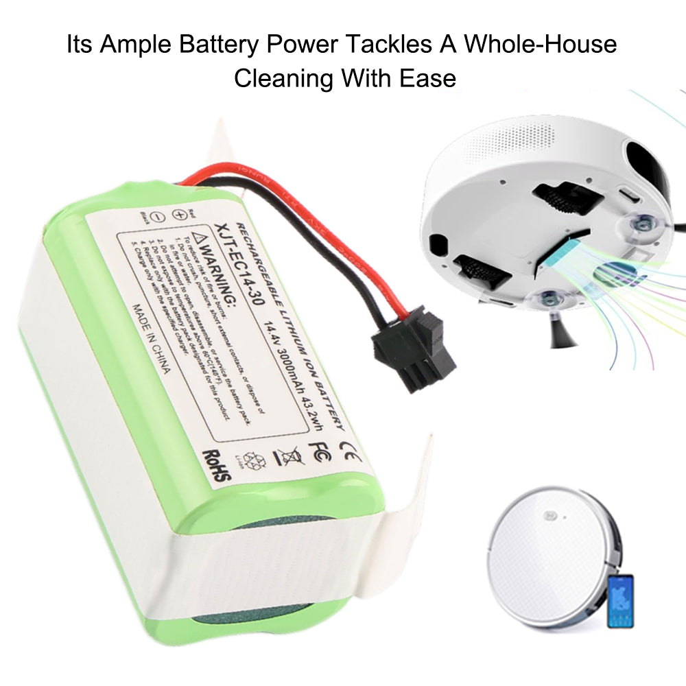 Ecovics-XJT-EC14-30-14.4V-43.2WH-Robot-Vacuum-Battery