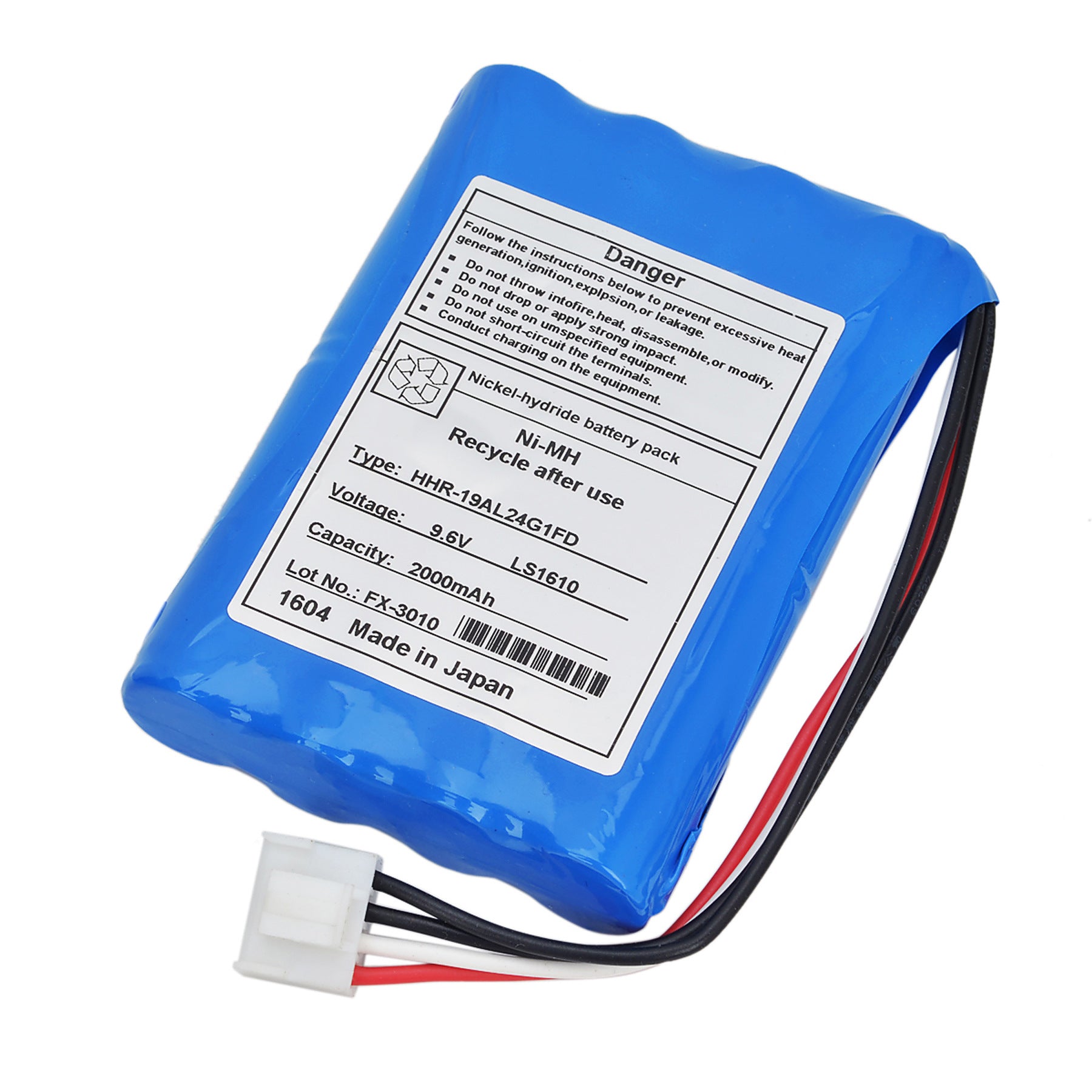 FCP-3610-2000mAh-Medical-Battery