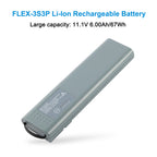 FLEX-3S3P-11.1V-67Wh-Industrial-Battery