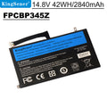 KingSener FPCBP345Z Laptop Battery for Fujitsu LifeBook UH572 UH552 Ultrabook  FMVNBP219 FPB0280 FPCBP345Z 14.8V 2840mAh