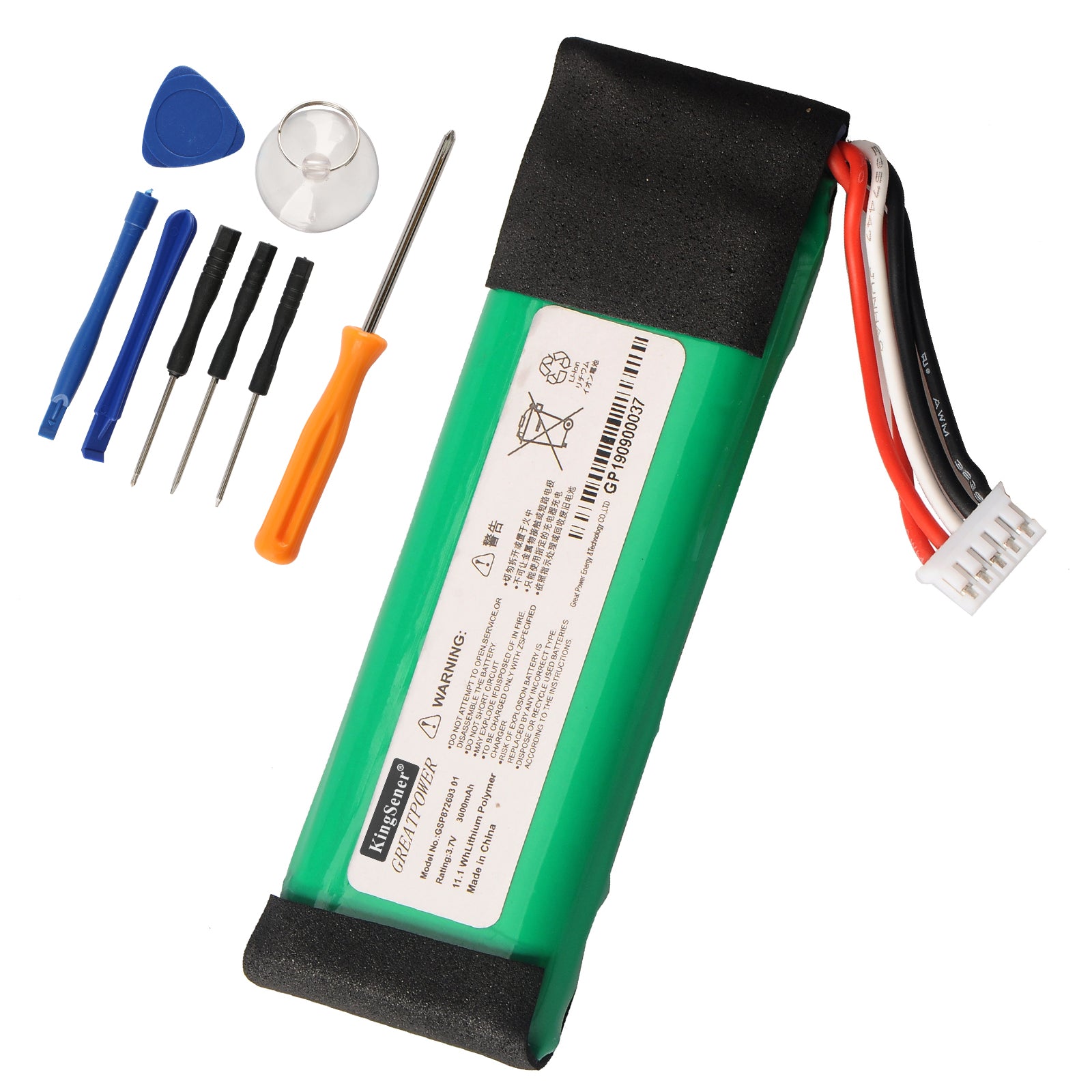 Flip3-3.7V-3000mAh-Battery