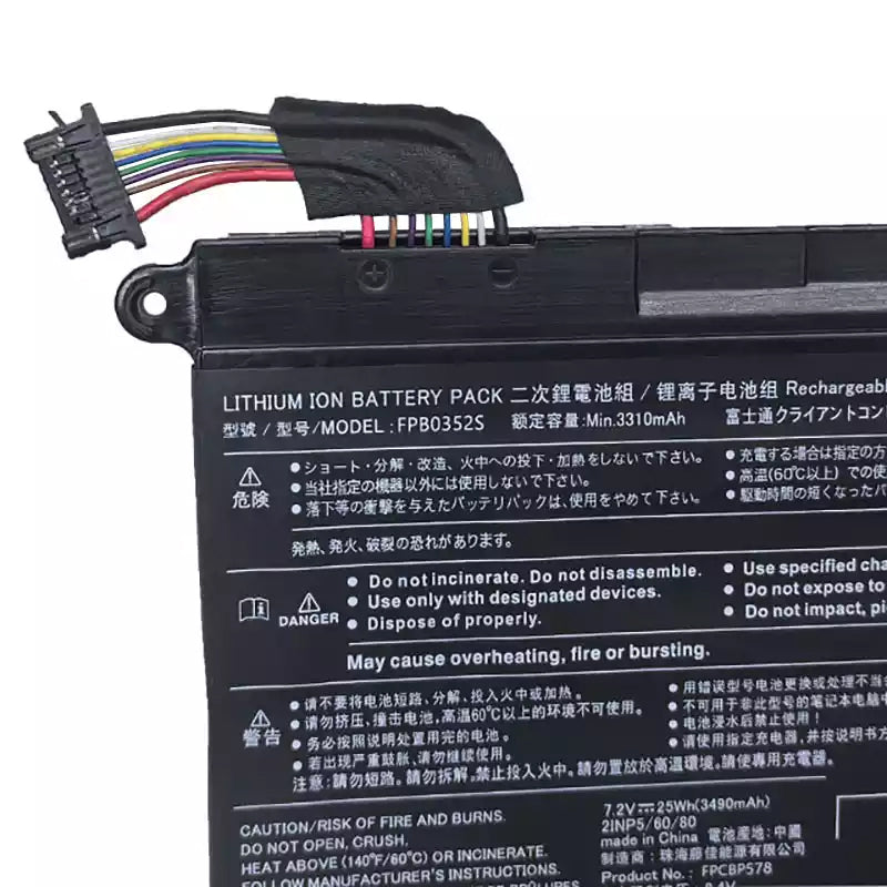 Fujitsu-FPCBP578-7.2V-3490mAh-Laptop-Battery