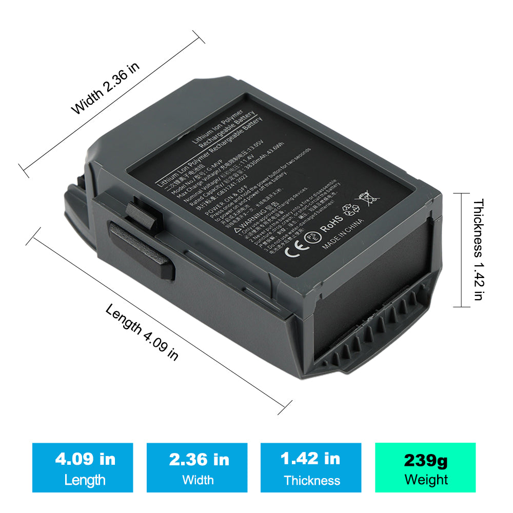 G-MVP Replacement for DJI Mavic Pro Battery Intelligent Flight