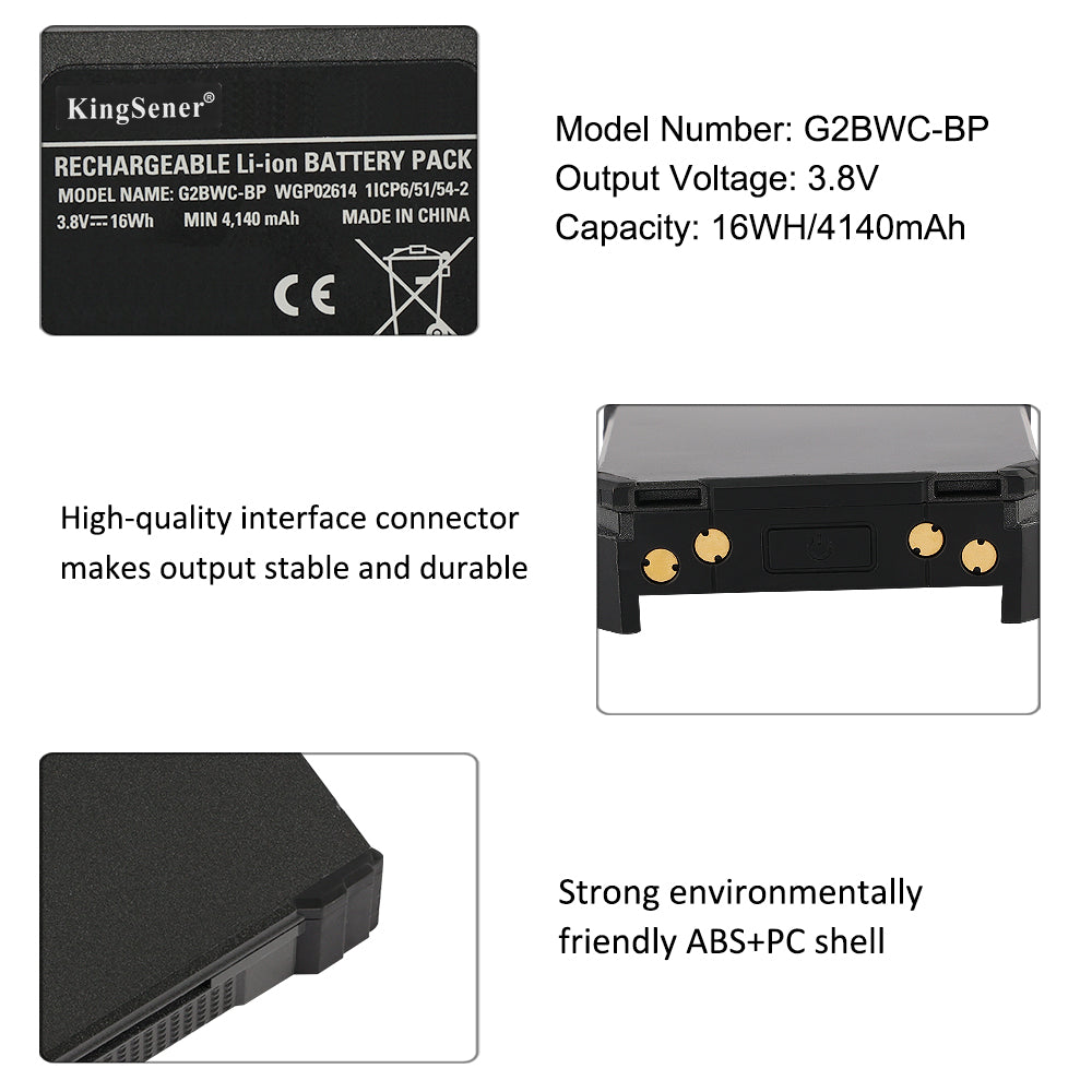 G2BWC-BP-4140mAh