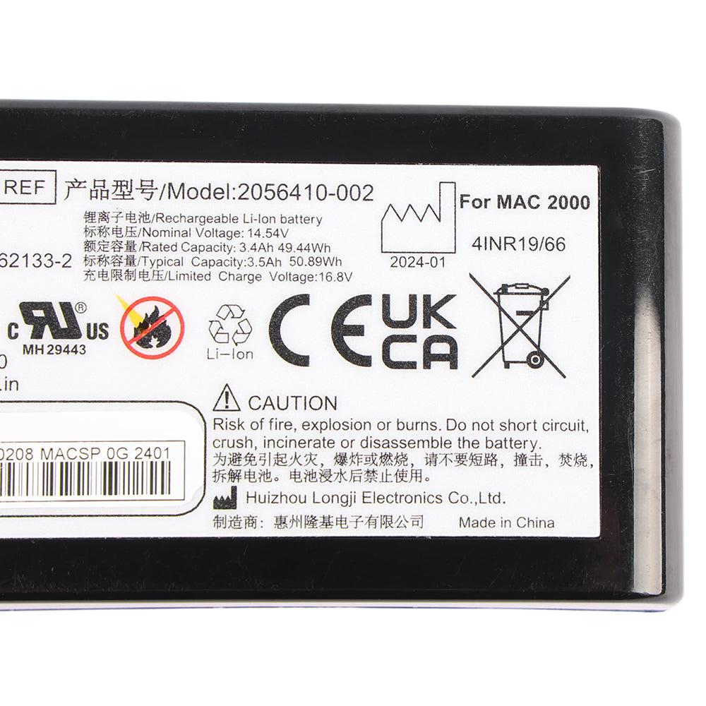 GE-2056410-002-14.54V-50.89WH-Medical-Battery
