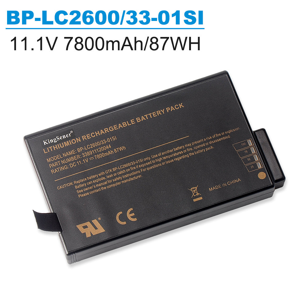 KingSener 10.8V 10350mAh Laptop Battery For Getac X500 V100 V1010 V200 M230 BP-LP2900/33-01PI BP3S3P3450P-01 441128400007 338911120104
