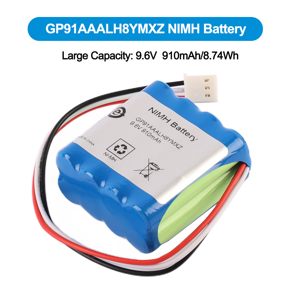 GP91AAALH8YMXZ-9.6V-8.74Wh-Medical-Battery