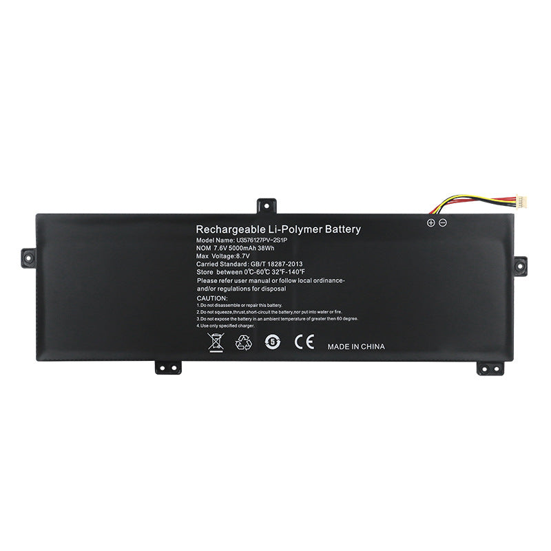 Gateway-U3576127PV-2S1P-7.6V-38Wh-Laptop-Battery