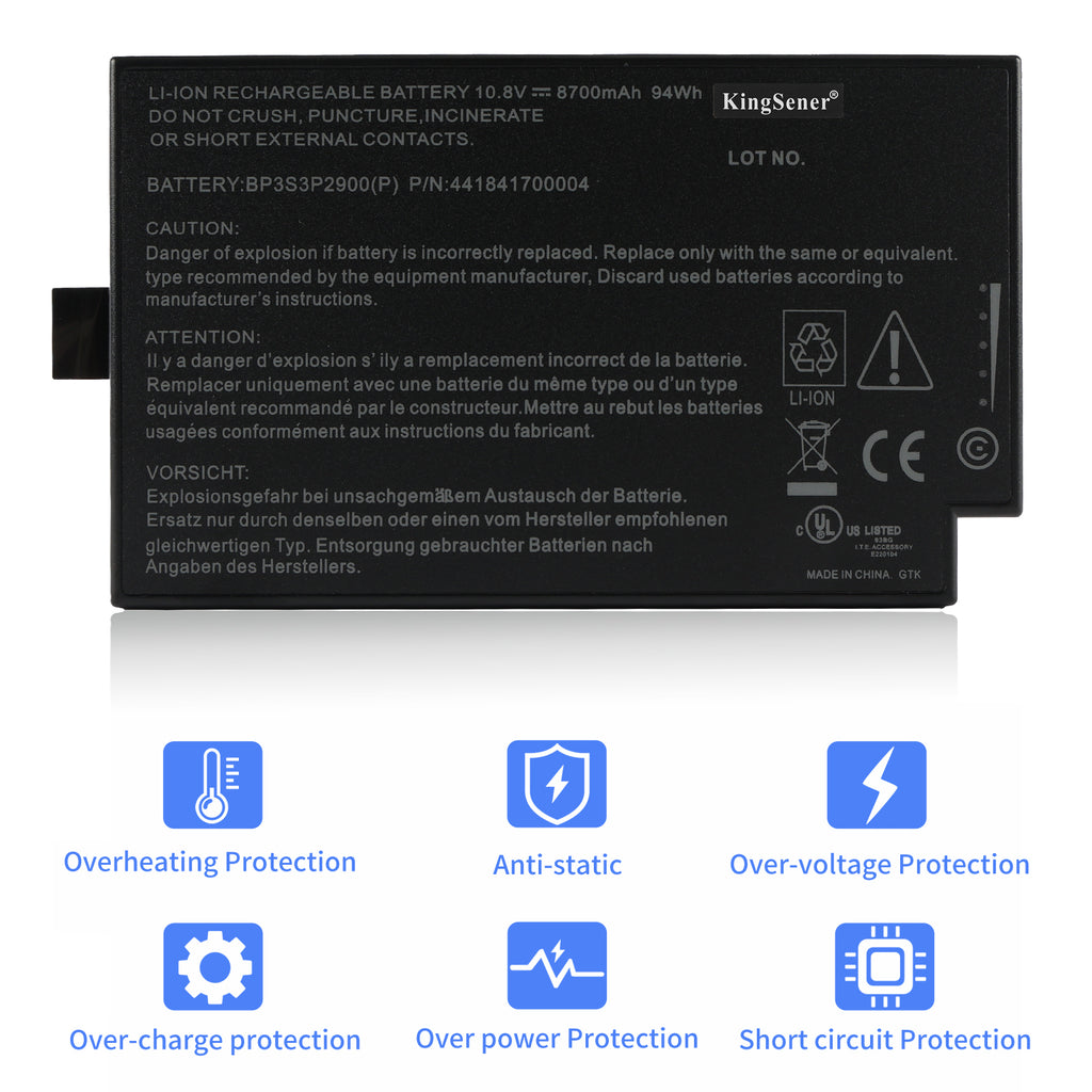 Getac-BP3S3P2900(P)-10.8V-94Wh-Laptop-Battery