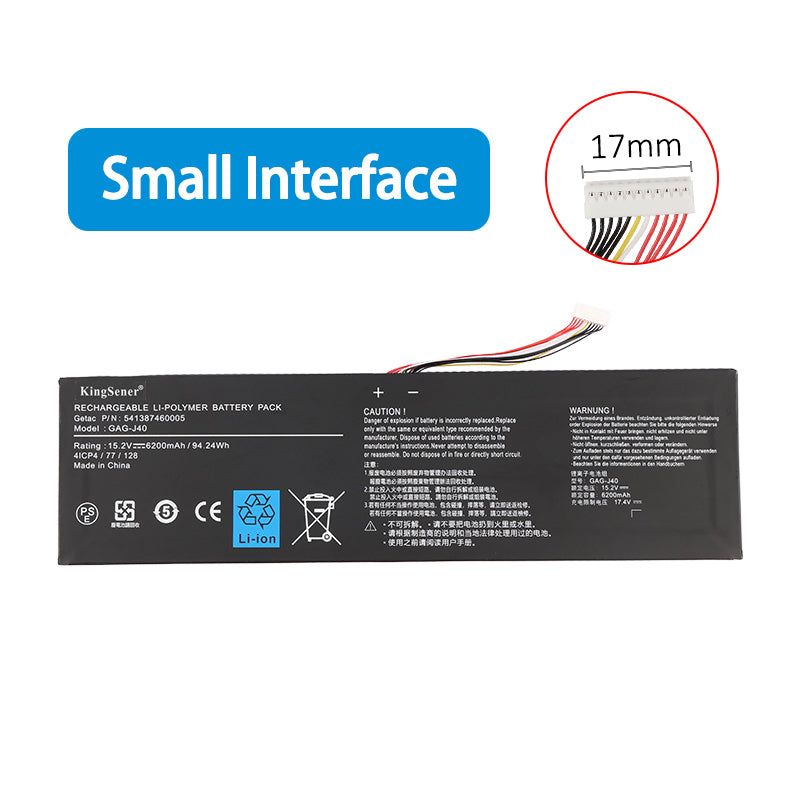 Gigabyte-GAG-J40-6200mAh-Laptop-Battery-Small-interface