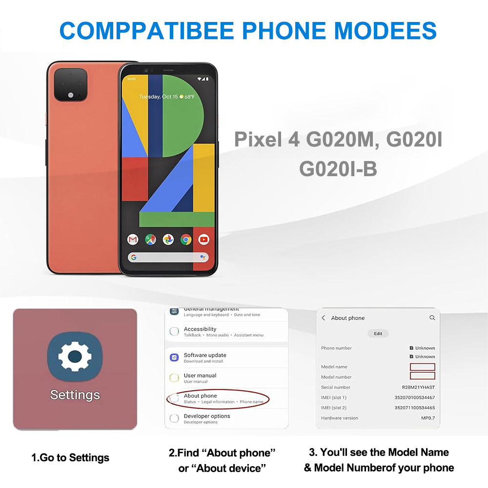 Google-G020I-B-3.85V-10.78WH-Phone-Battery