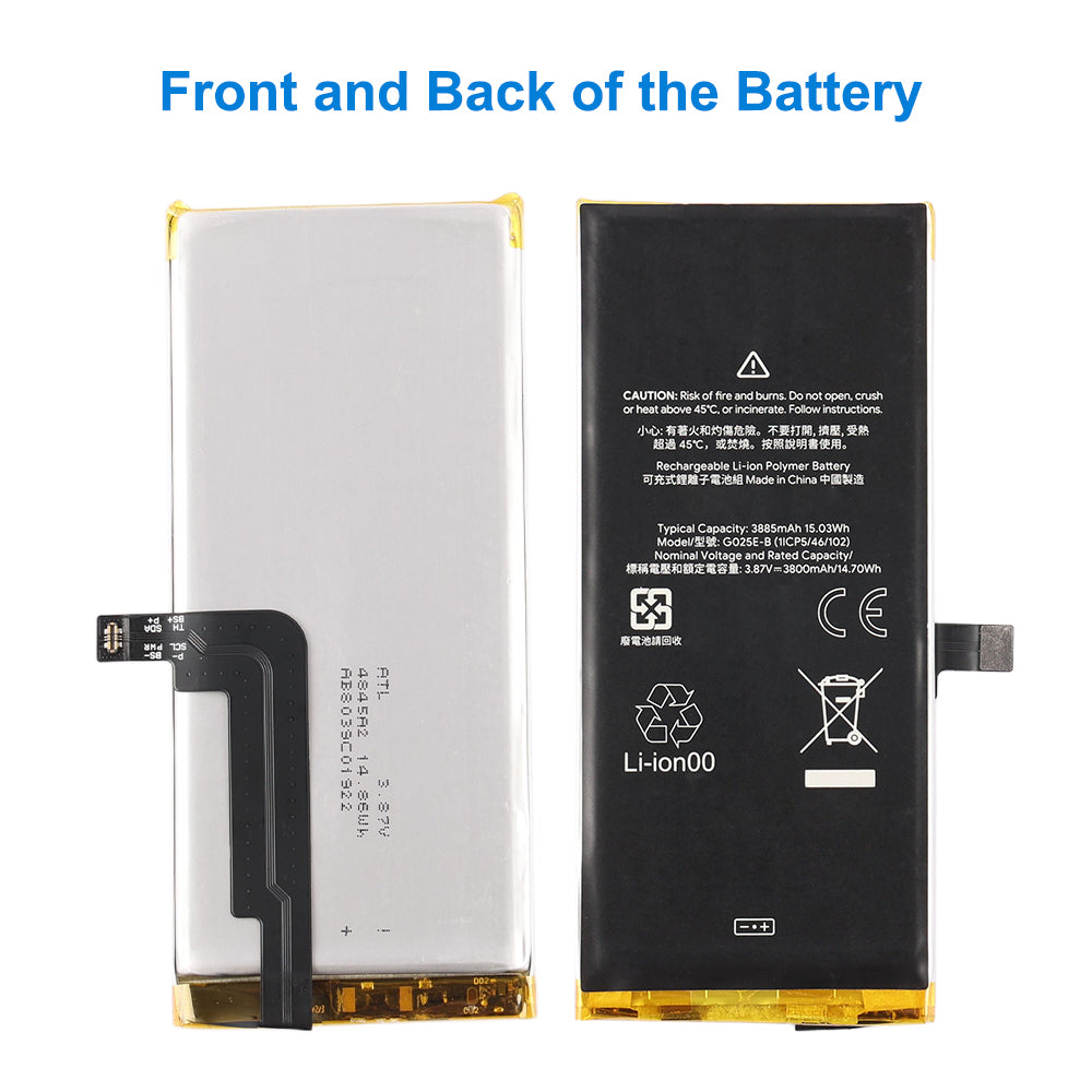 Google-G025E-B-3.87V-15.03Wh-Phone-Battery