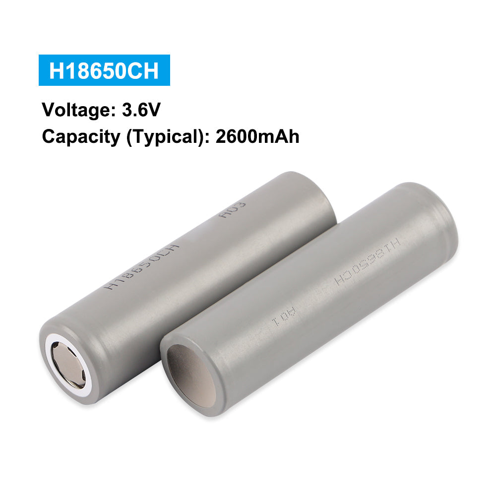 6PCS 18650 2600mAh H18650CH 3.6V Li-ion Battery – BatteryMall.com